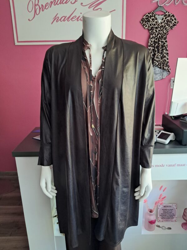 Magna vest leatherlook